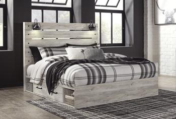 Cambeck Bed with 4 Storage Drawers - MR ZEE FURNITURE