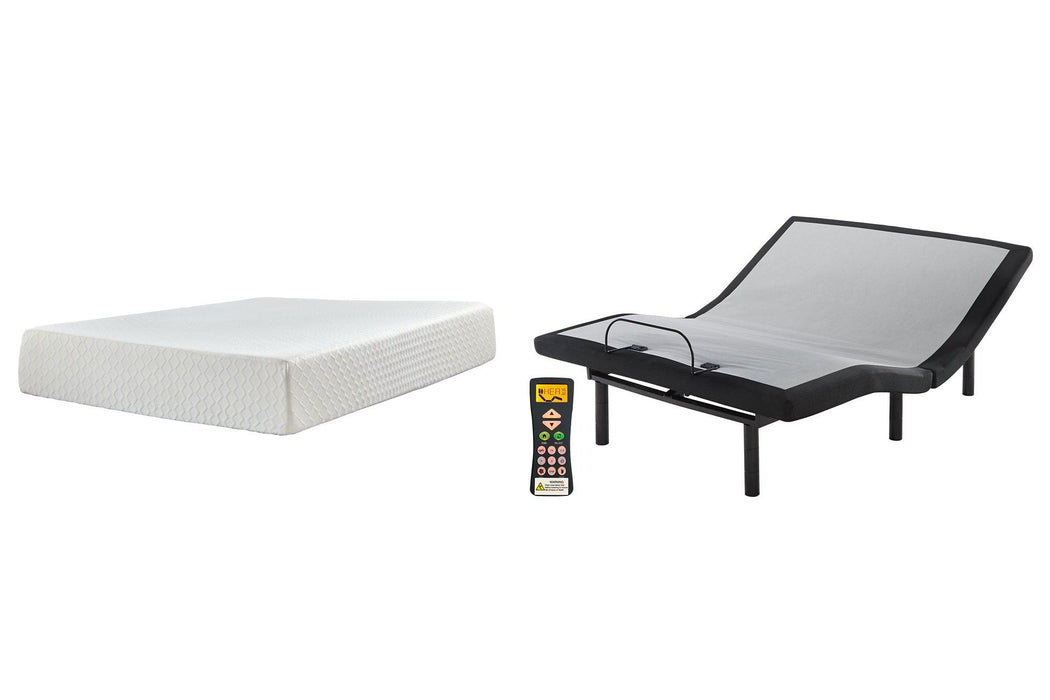 Chime 12 Inch Memory Foam Mattress Set - MR ZEE FURNITURE