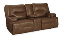 Francesca Power Reclining Loveseat with Console - MR ZEE FURNITURE