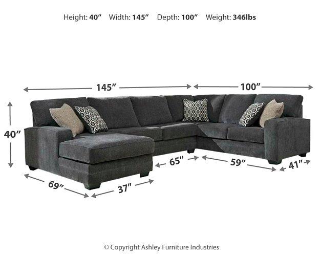 Tracling 3-Piece Sectional with Chaise - MR ZEE FURNITURE