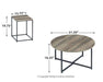 Wadeworth Table (Set of 3) - MR ZEE FURNITURE