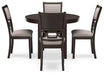 Langwest Dining Table and 4 Chairs (Set of 5) - MR ZEE FURNITURE