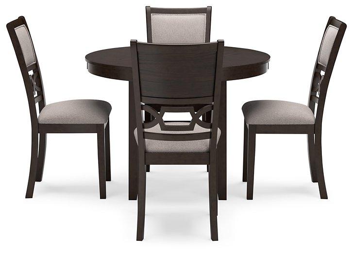 Langwest Dining Table and 4 Chairs (Set of 5) - MR ZEE FURNITURE