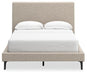 Cielden Upholstered Bed with Roll Slats - MR ZEE FURNITURE