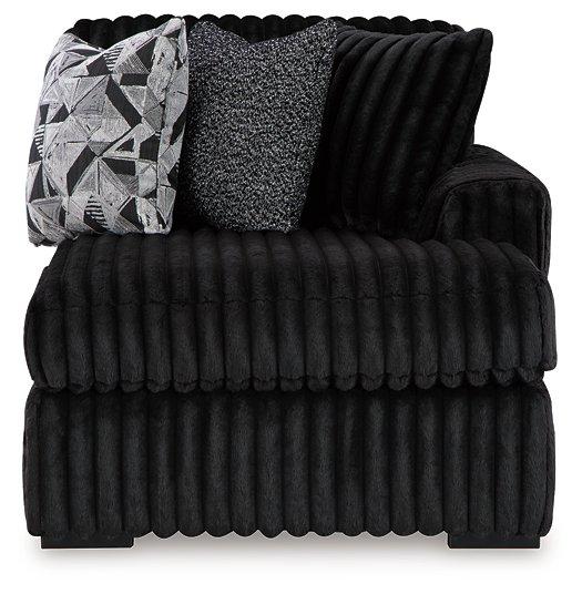 Midnight-Madness Sectional Sofa with Chaise - MR ZEE FURNITURE