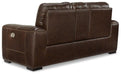 Alessandro Power Reclining Loveseat with Console - MR ZEE FURNITURE