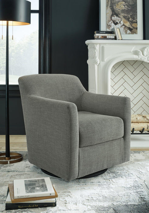 Bradney Swivel Accent Chair - MR ZEE FURNITURE