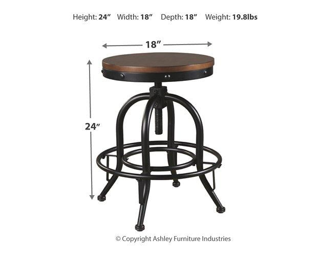 Valebeck Counter Height Bar Stool - MR ZEE FURNITURE