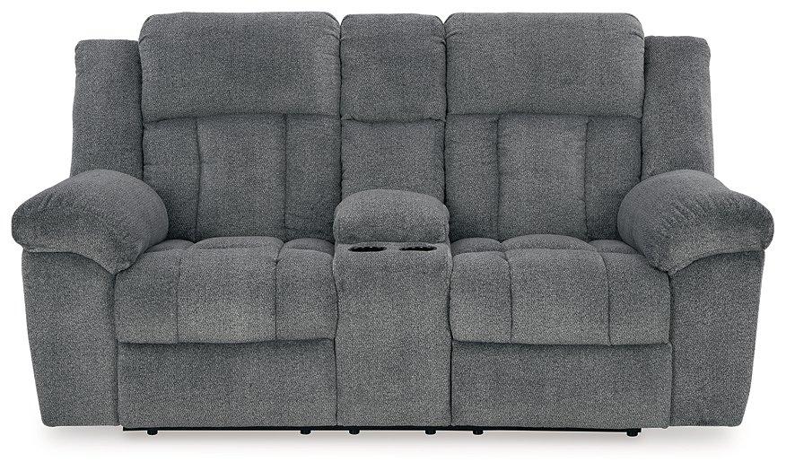 Tip-Off Power Reclining Loveseat - MR ZEE FURNITURE