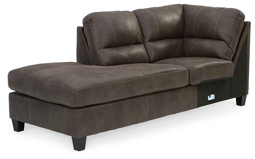 Navi 2-Piece Sleeper Sectional with Chaise - MR ZEE FURNITURE