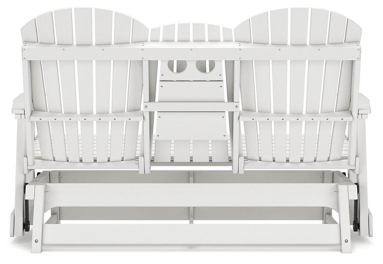 Hyland wave Outdoor Glider Loveseat - MR ZEE FURNITURE