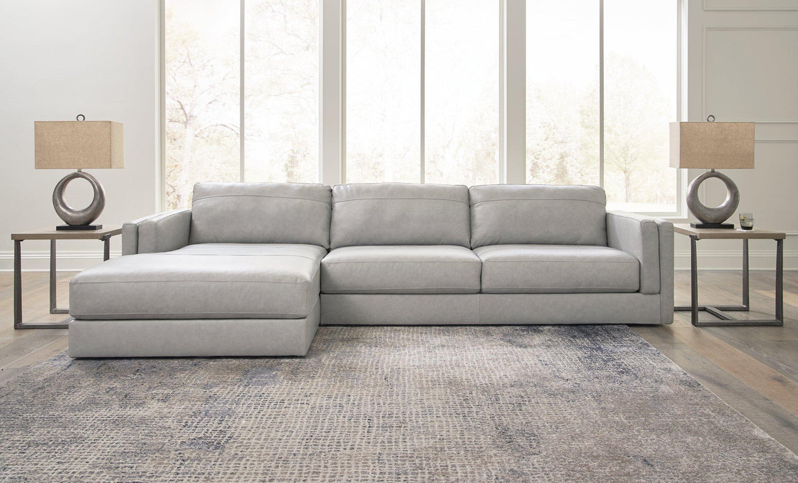 Amiata Sectional with Chaise - MR ZEE FURNITURE