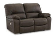 Leesworth Power Reclining Loveseat - MR ZEE FURNITURE