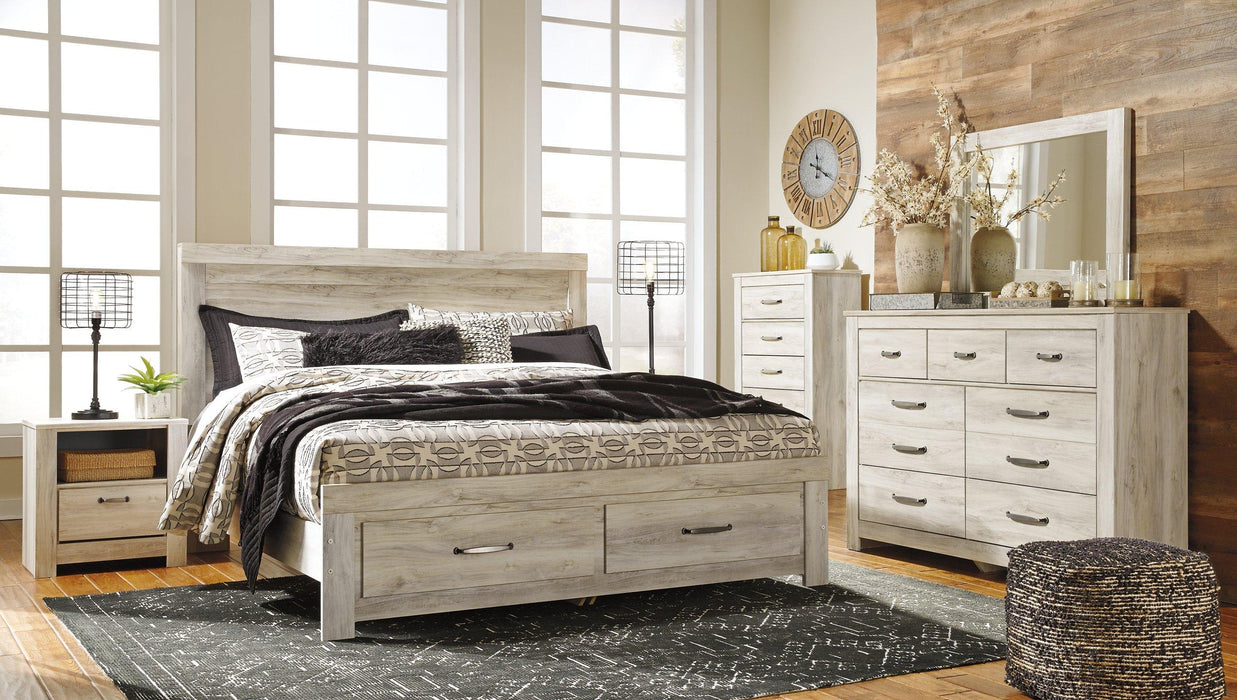 Bellaby Bed with 2 Storage Drawers - MR ZEE FURNITURE