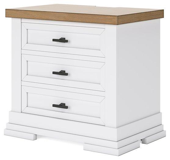 Ashbryn Nightstand - MR ZEE FURNITURE