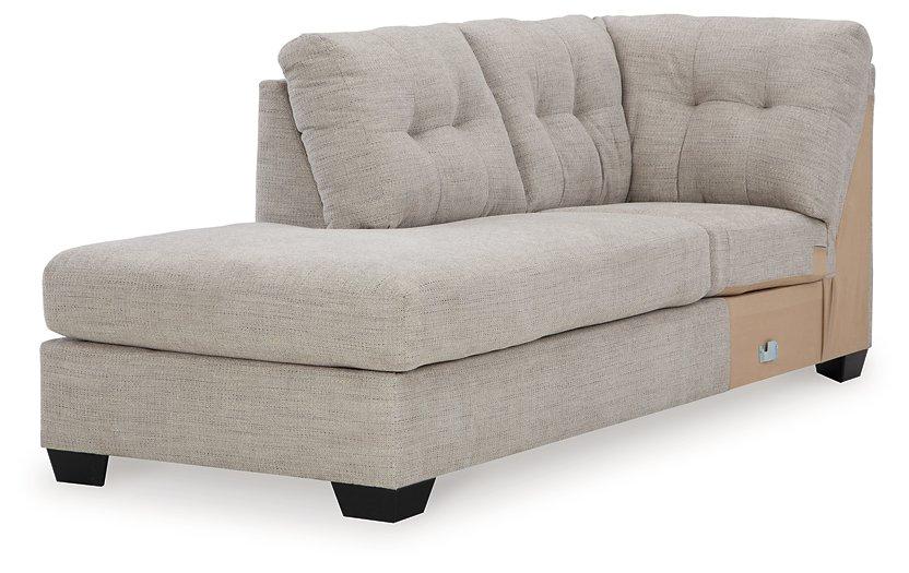 Mahoney 2-Piece Sleeper Sectional with Chaise - MR ZEE FURNITURE