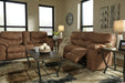 Boxberg Reclining Loveseat with Console - MR ZEE FURNITURE