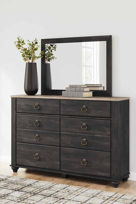 Nanforth Dresser and Mirror - MR ZEE FURNITURE