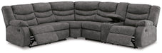 Partymate 2-Piece Reclining Sectional - MR ZEE FURNITURE