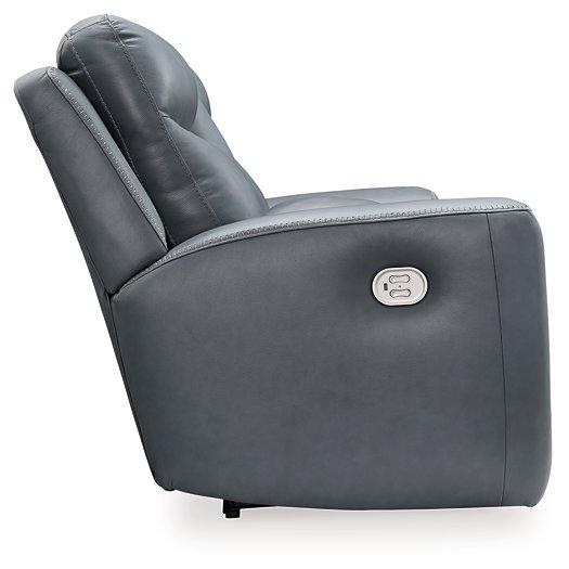 Mindanao Power Reclining Loveseat with Console - MR ZEE FURNITURE