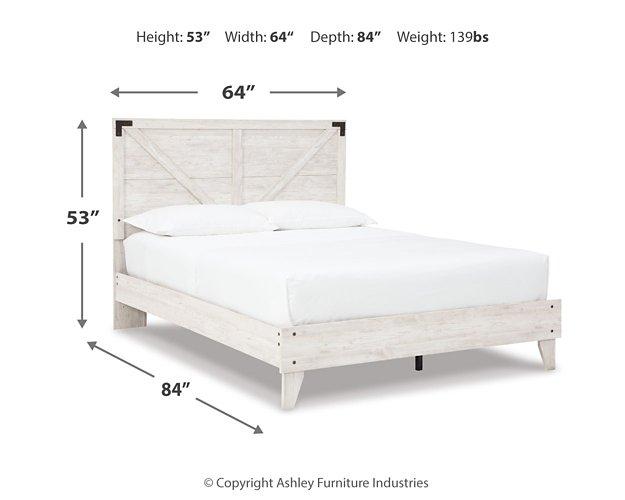 Shawburn Crossbuck Panel Bed - MR ZEE FURNITURE