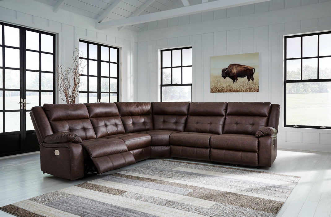 Punch Up Power Reclining Sectional - MR ZEE FURNITURE