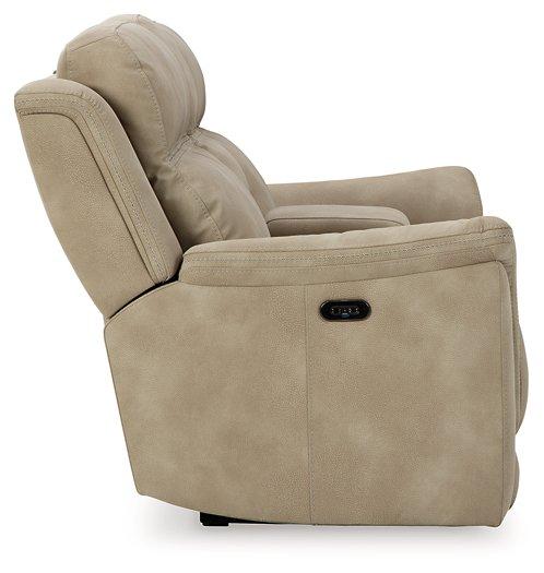 Next-Gen DuraPella Power Reclining Loveseat with Console - MR ZEE FURNITURE