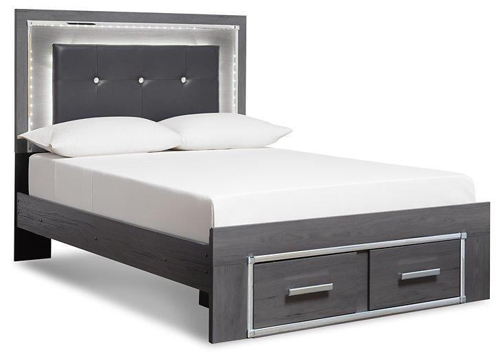 Lodanna Bed with 2 Storage Drawers - MR ZEE FURNITURE