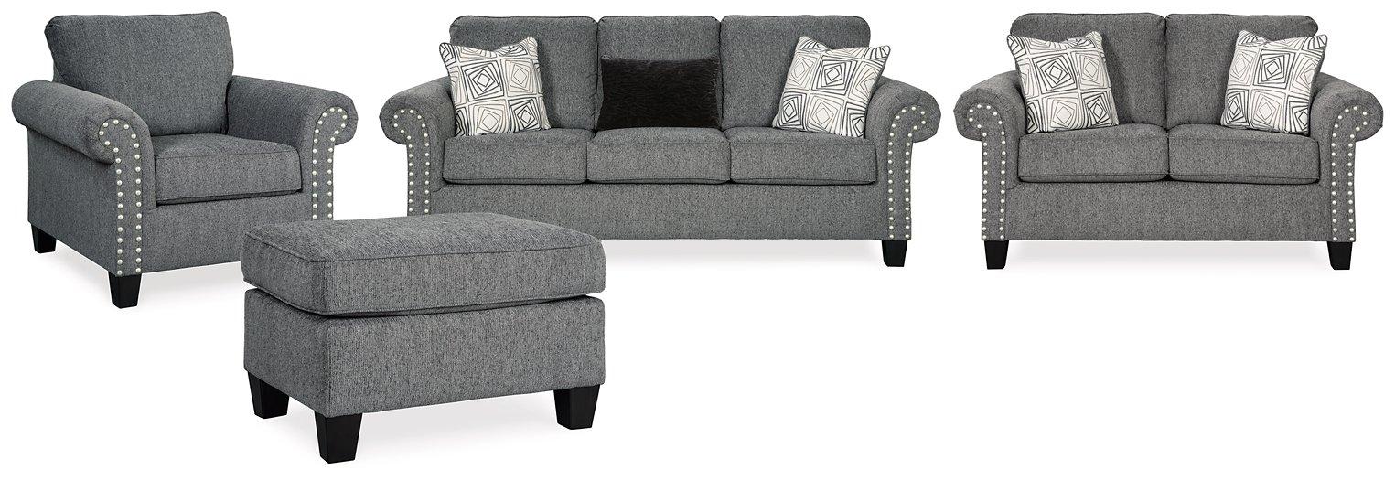 Agleno Living Room Set - MR ZEE FURNITURE