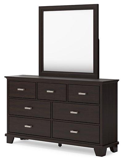 Covetown Dresser and Mirror - MR ZEE FURNITURE