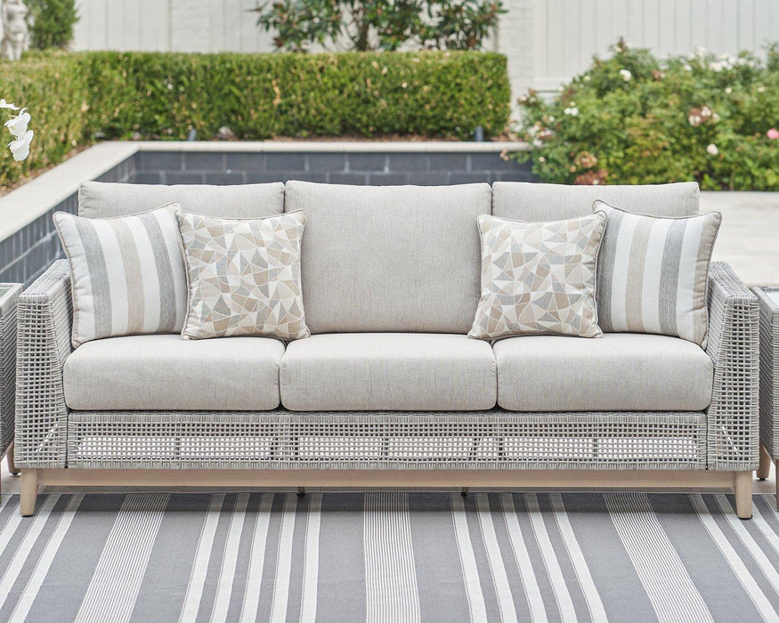 Seton Creek Outdoor Sofa with Cushion - MR ZEE FURNITURE