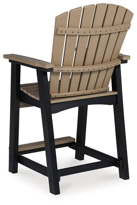 Fairen Trail Outdoor Counter Height Bar Stool (Set of 2) - MR ZEE FURNITURE