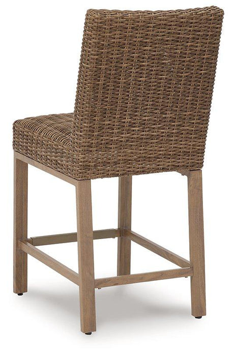 Walton Bridge Outdoor Bar Stool (Set of 2) - MR ZEE FURNITURE