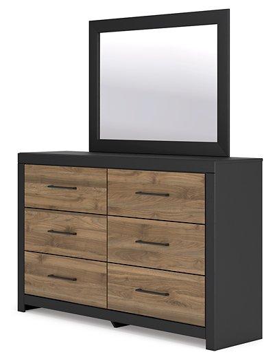 Vertani Dresser and Mirror - MR ZEE FURNITURE