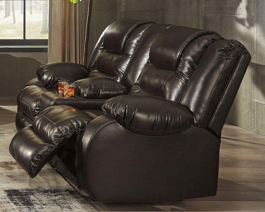 Vacherie Reclining Loveseat with Console - MR ZEE FURNITURE