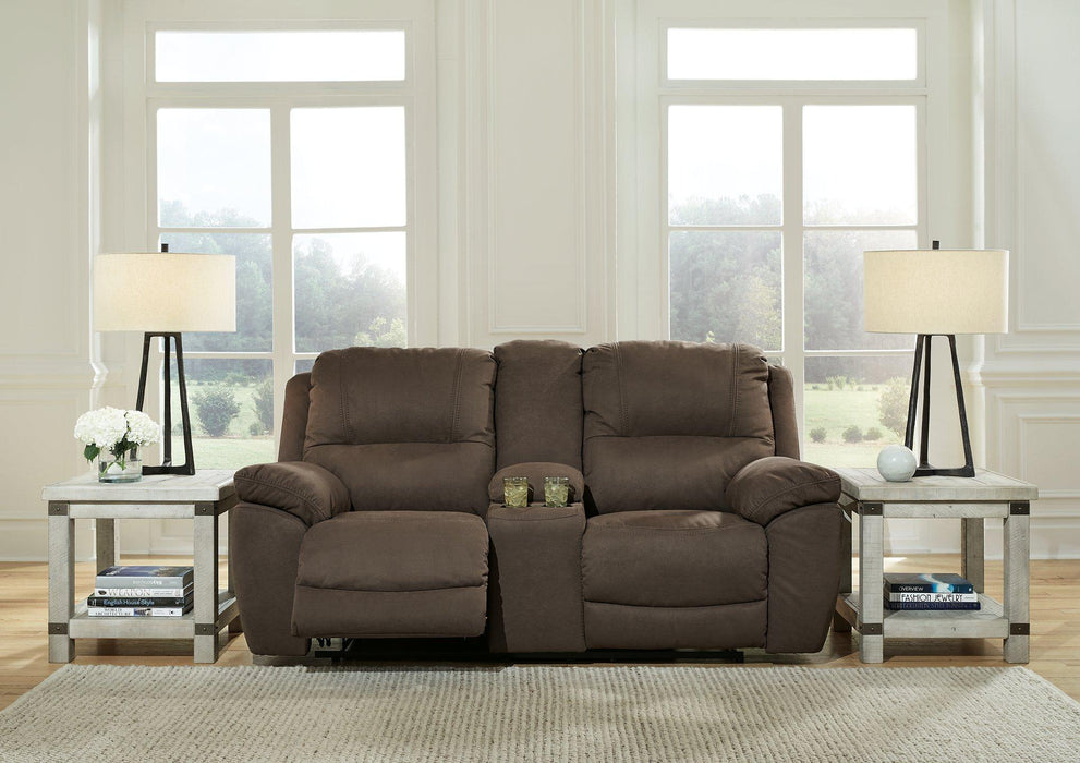 Next-Gen Gaucho Reclining Loveseat with Console - MR ZEE FURNITURE