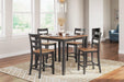 Gesthaven Counter Height Dining Table and 4 Barstools (Set of 5) - MR ZEE FURNITURE