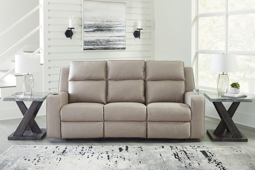 Lavenhorne Reclining Sofa with Drop Down Table - MR ZEE FURNITURE