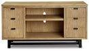 Freslowe Large TV Stand - MR ZEE FURNITURE