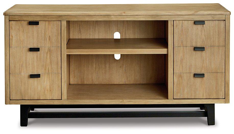 Freslowe Large TV Stand - MR ZEE FURNITURE