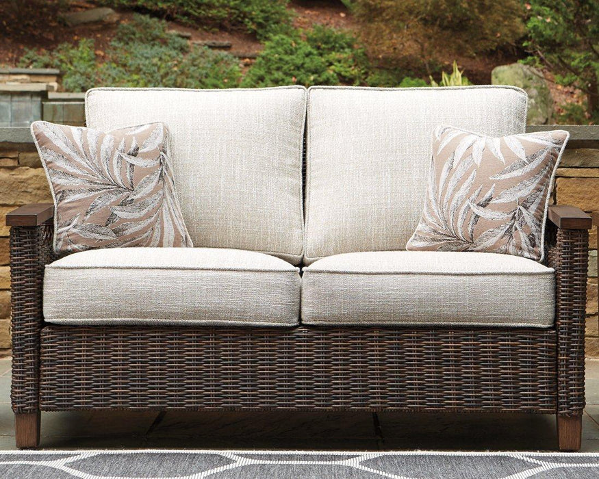 Paradise Trail Loveseat with Cushion - MR ZEE FURNITURE