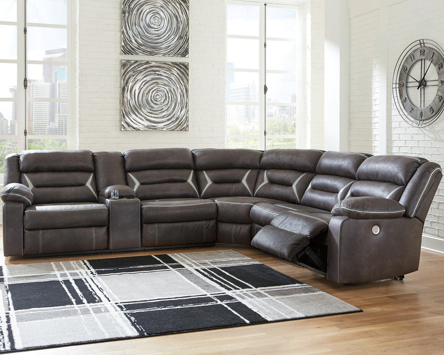 Kincord Power Reclining Sectional - MR ZEE FURNITURE