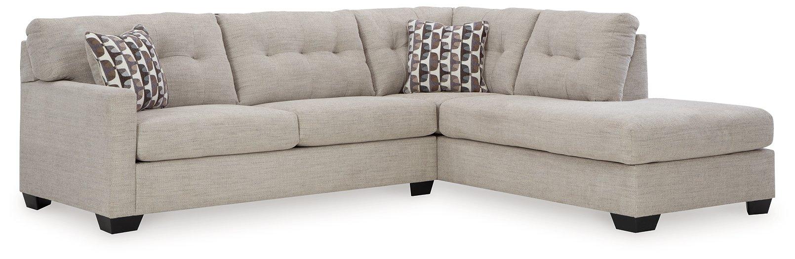 Mahoney 2-Piece Sleeper Sectional with Chaise - MR ZEE FURNITURE