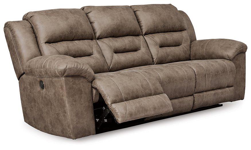 Stoneland Power Reclining Sofa - MR ZEE FURNITURE