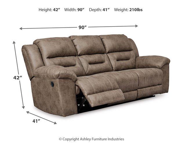 Stoneland Reclining Sofa - MR ZEE FURNITURE