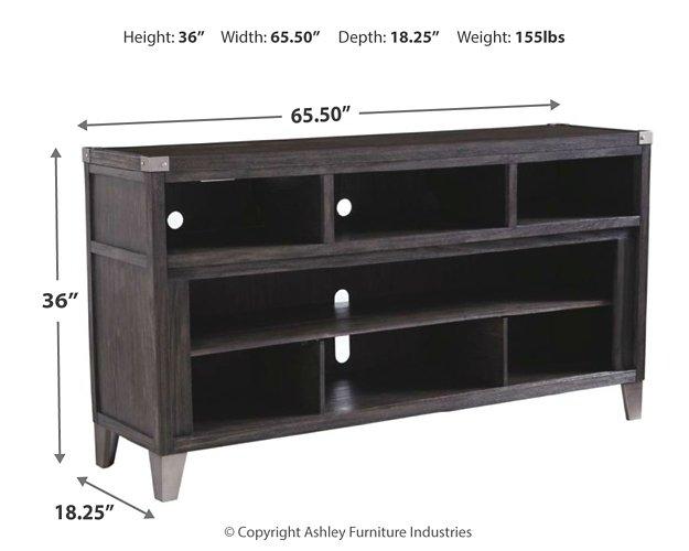 Todoe 65" TV Stand with Electric Fireplace - MR ZEE FURNITURE