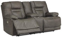 Wurstrow Power Reclining Loveseat with Console - MR ZEE FURNITURE