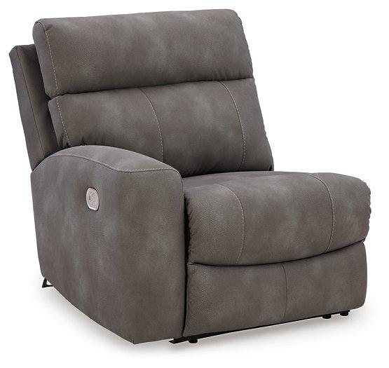 Next-Gen DuraPella Power Reclining Sectional Loveseat with Console - MR ZEE FURNITURE