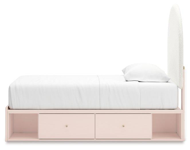 Wistenpine Upholstered Bed with Storage - MR ZEE FURNITURE