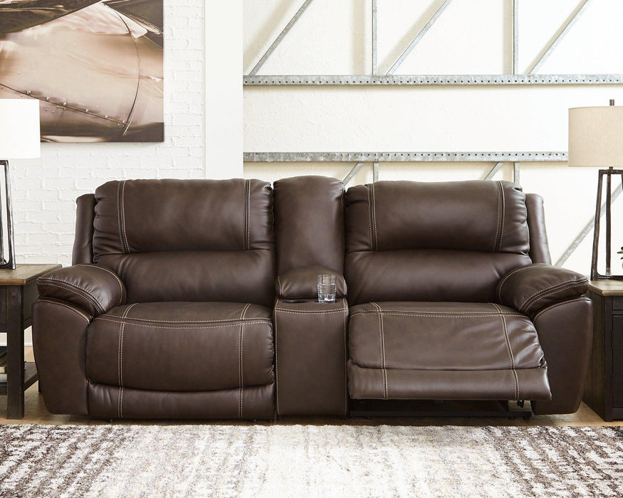 Dunleith 3-Piece Power Reclining Loveseat with Console - MR ZEE FURNITURE